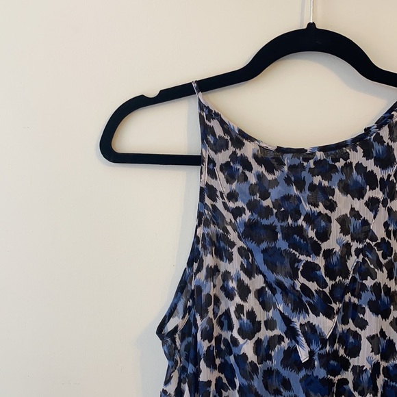 Leopard-Print Open-Back Halter - Picture 2 of 5